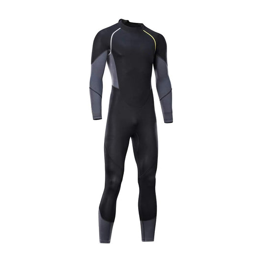 Chlorinated butyl rubber long sleeve warm surfing men's diving suit