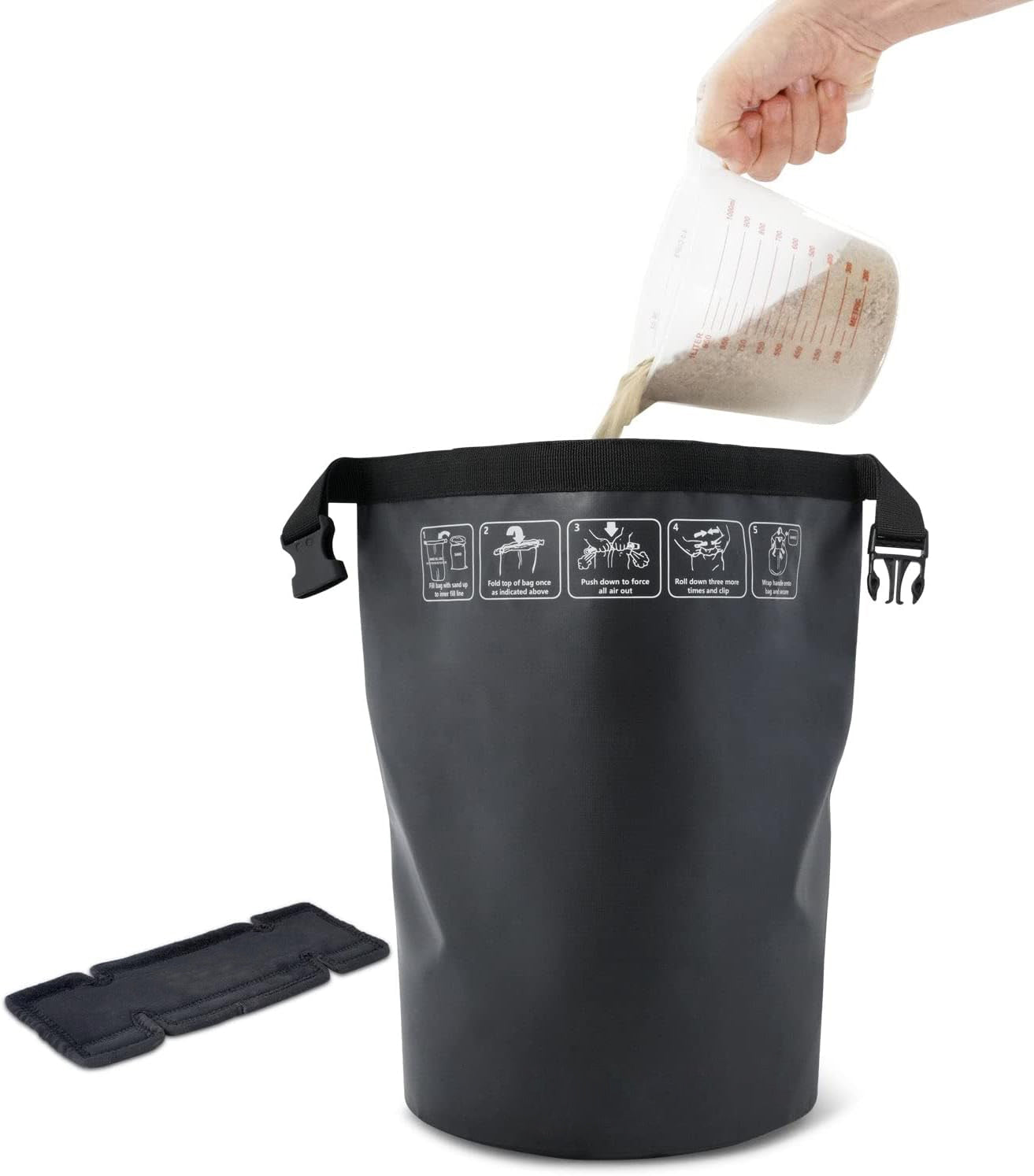 Portable sand pot bell-for home training, fitness, yoga exercise
