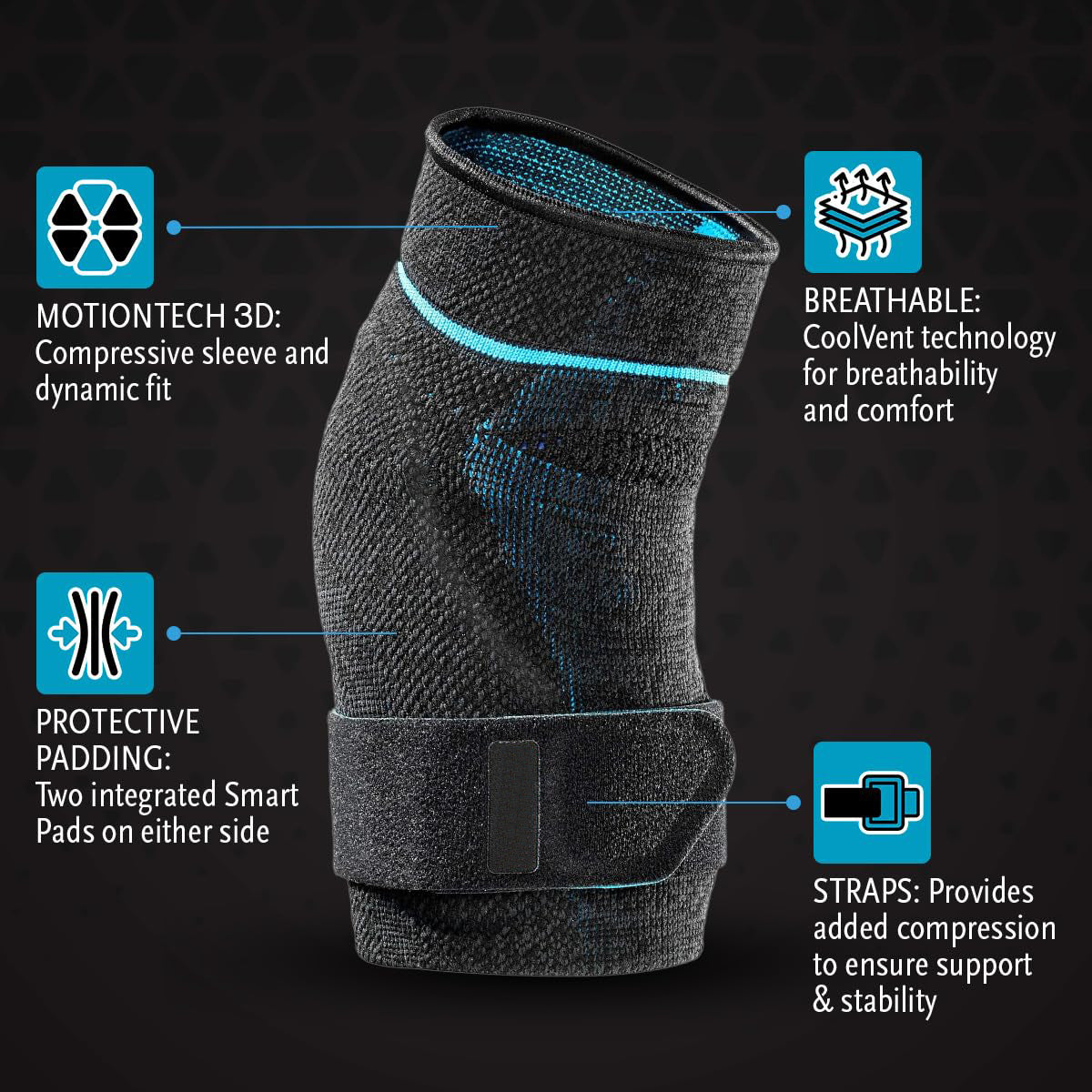 Professional 3D compression elbow brace factory new elastic support for men and women tennis elbow support gym exercise
