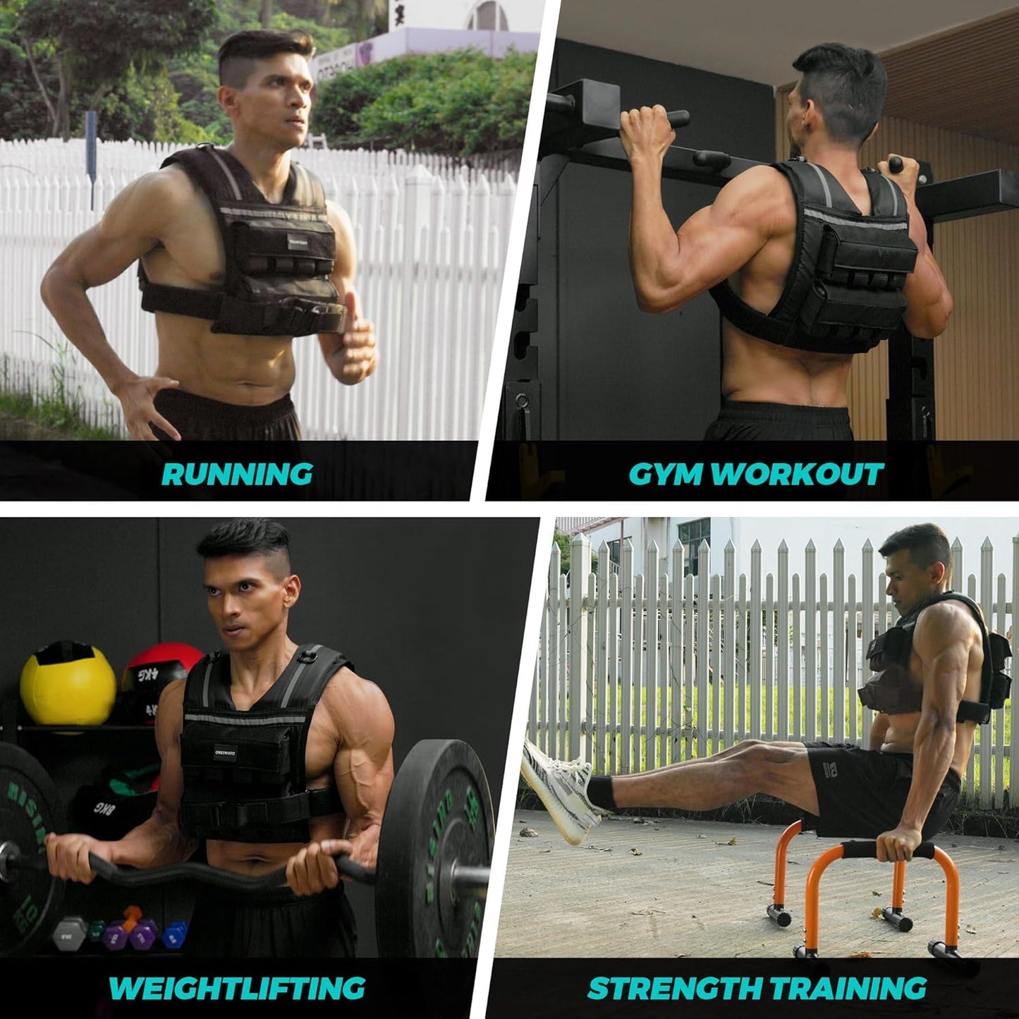 Weighted vest tactical bag for heavy sports training adjustable vest for men and women fitness wear running weightlifting vest