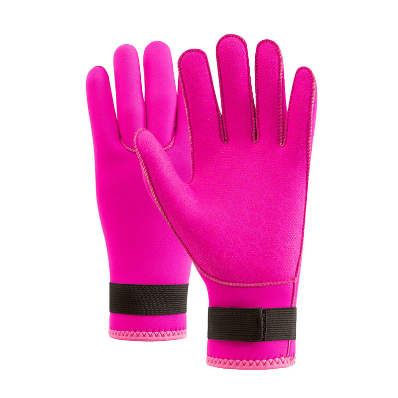 3mm neoprene diving gloves warm water snorkeling paddling surfing kayaking spear fishing skiing water sports