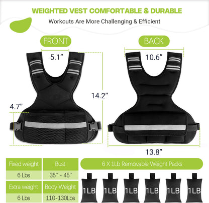 Adjustable men's and women's weight-bearing vests for indoor and outdoor sports