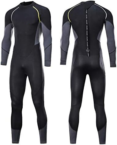 Chlorinated butyl rubber long sleeve warm surfing men's diving suit