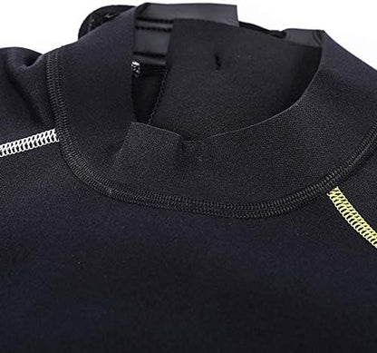 Chlorinated butyl rubber long sleeve warm surfing men's diving suit
