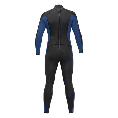 Surfing in a neoprene wetsuit