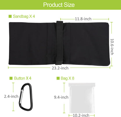 Oxford heavy-duty tent accessories, sandbag weight, garden supplies accessories