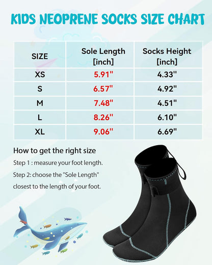 Outdoor beach soccer volleyball socks scuba diving neoprene diving socks for snorkeling free diving