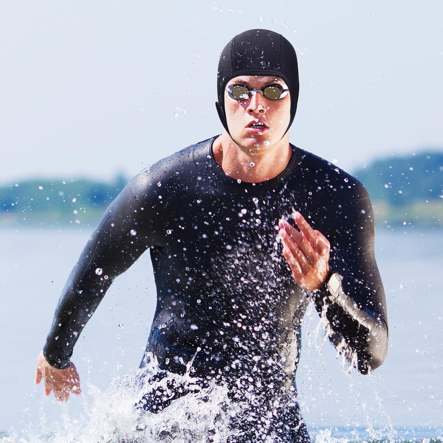 Customized 3mm surfing and diving swimming diving cap