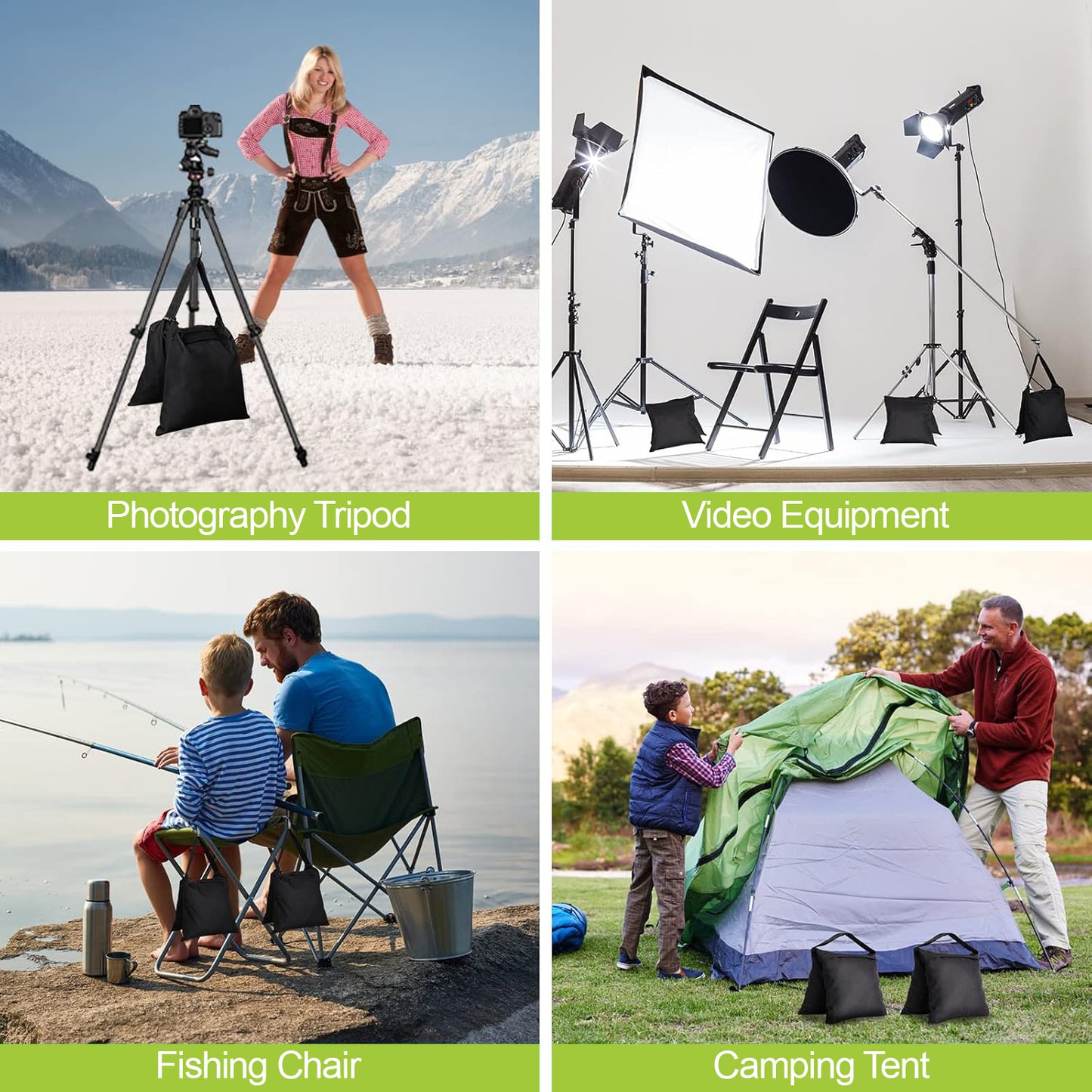 Oxford heavy-duty tent accessories, sandbag weight, garden supplies accessories