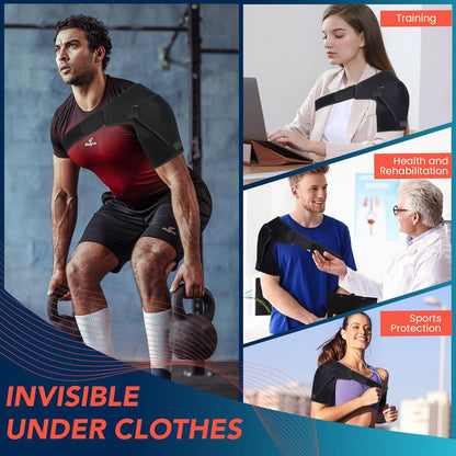Shoulder support bracket chloroprene protective shoulder sports mat