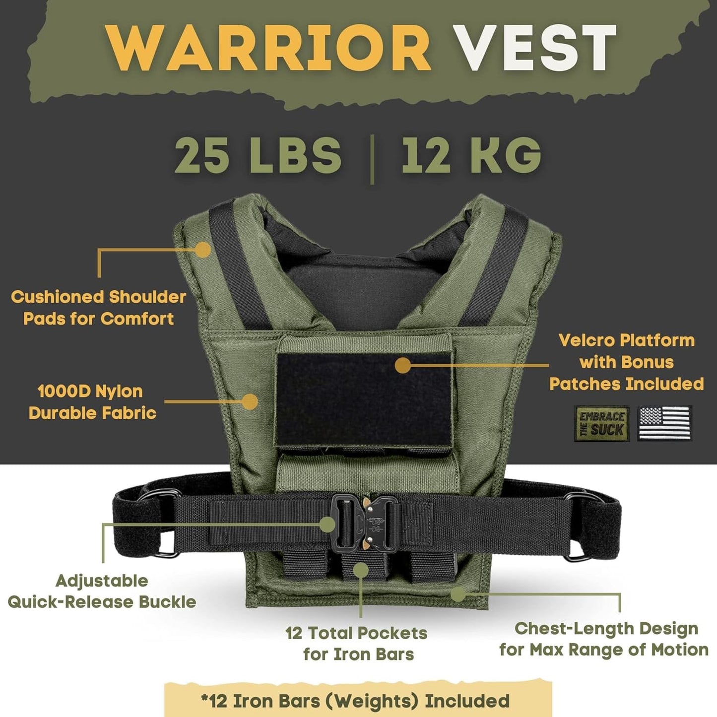 New tactical weighted vest 5kg 20kg adjustable aerobic vest pull-ups strength training gym bodybuilding