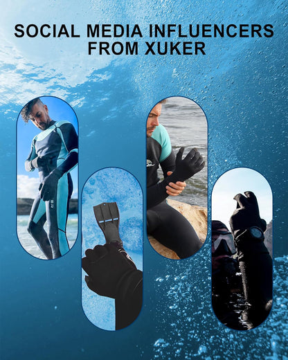 Customized logo waterproof elastic diving gloves 3mm chloroprene sailing snorkeling diving gloves