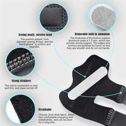 Finger protection Nail clasp splint for tendon release and pain relief, used on index, middle, and ring fingers