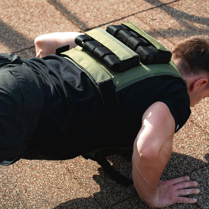 New tactical weighted vest 5kg 20kg adjustable aerobic vest pull-ups strength training gym bodybuilding