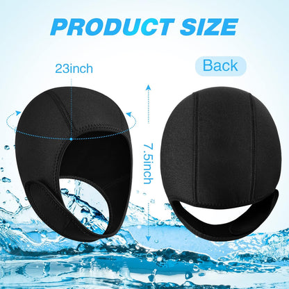 Customized 3mm surfing and diving swimming diving cap
