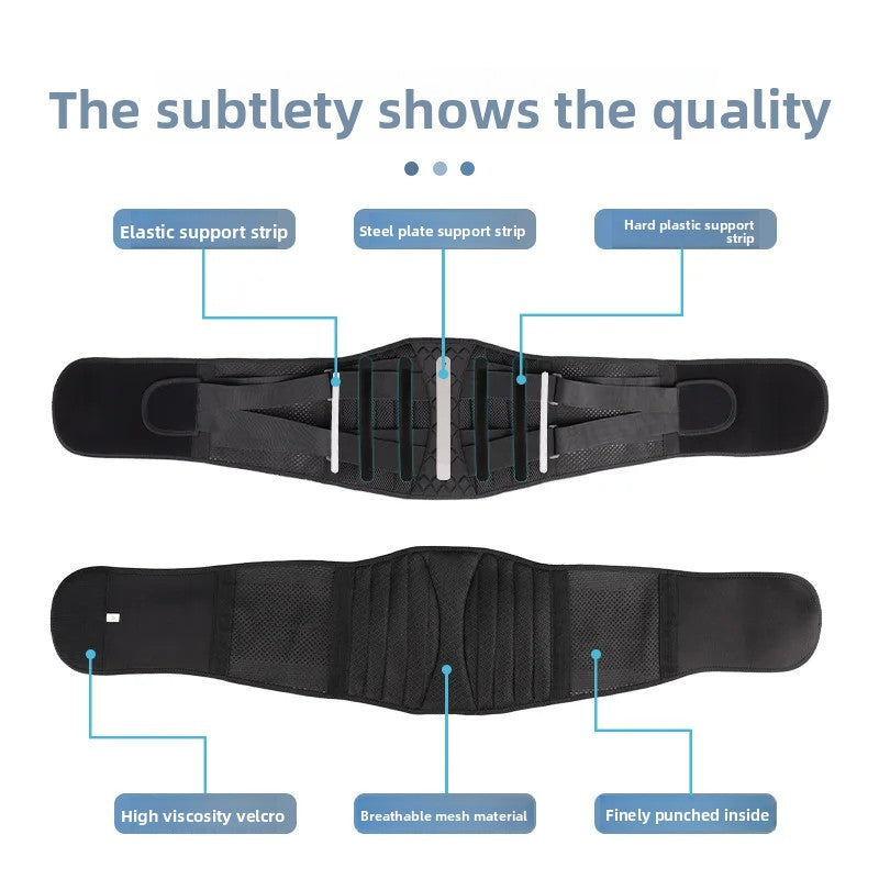Adjustable cross-border fitness breathable sports waist support waist belt inventory waist protection