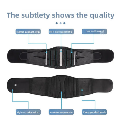 Adjustable cross-border fitness breathable sports waist support waist belt inventory waist protection