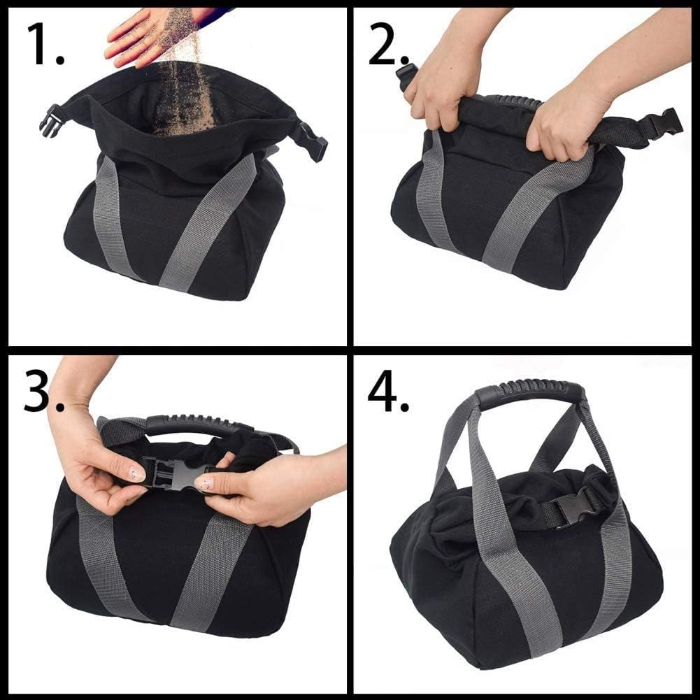 Custom exercise gym canvas kettlebell nylon sandbag