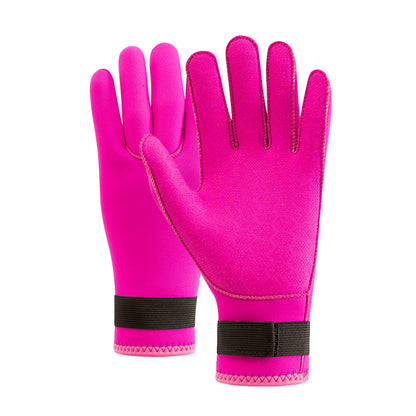 3mm neoprene diving gloves warm water snorkeling paddling surfing kayaking spear fishing skiing water sports