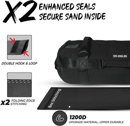 10 KG waterproof training sports sandbag adjustable weight fitness sandbag dynamic load exercise gym sandbag