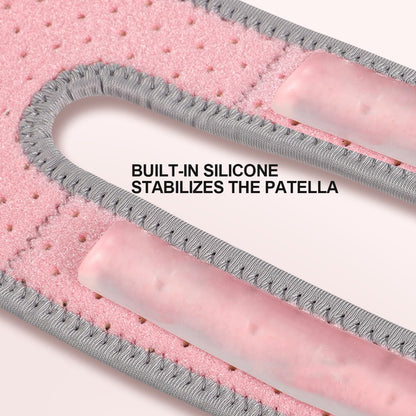 Patellar support for knee pain relief and adjustable chloroprene rubber knee strap for running, hiking, joint injury recovery
