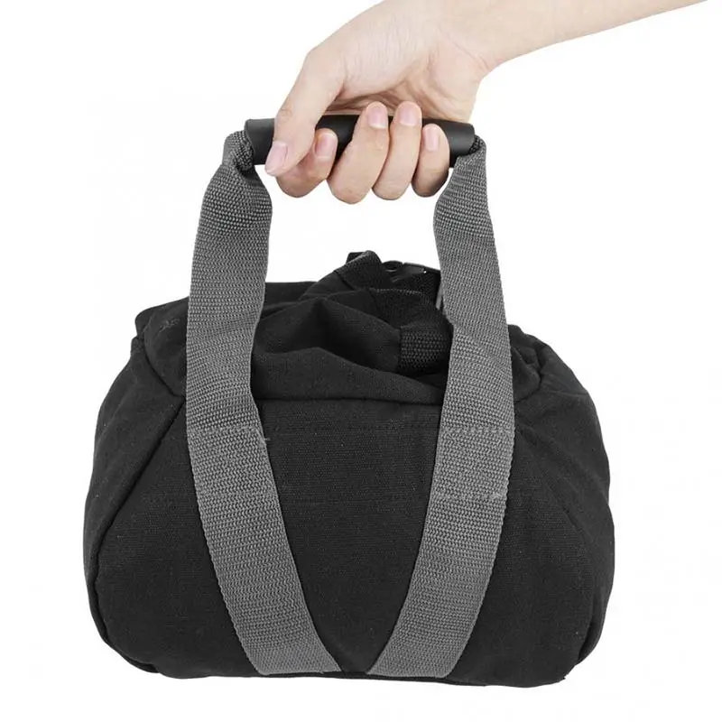 Custom exercise gym canvas kettlebell nylon sandbag