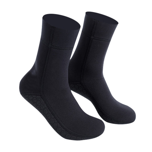 Full protection chloroprene beach swimming socks, anti-slip surf diving waterproof underwater water-resistant chloroprene surf shoes