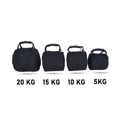 Add a dumbbell weight bag to your lift